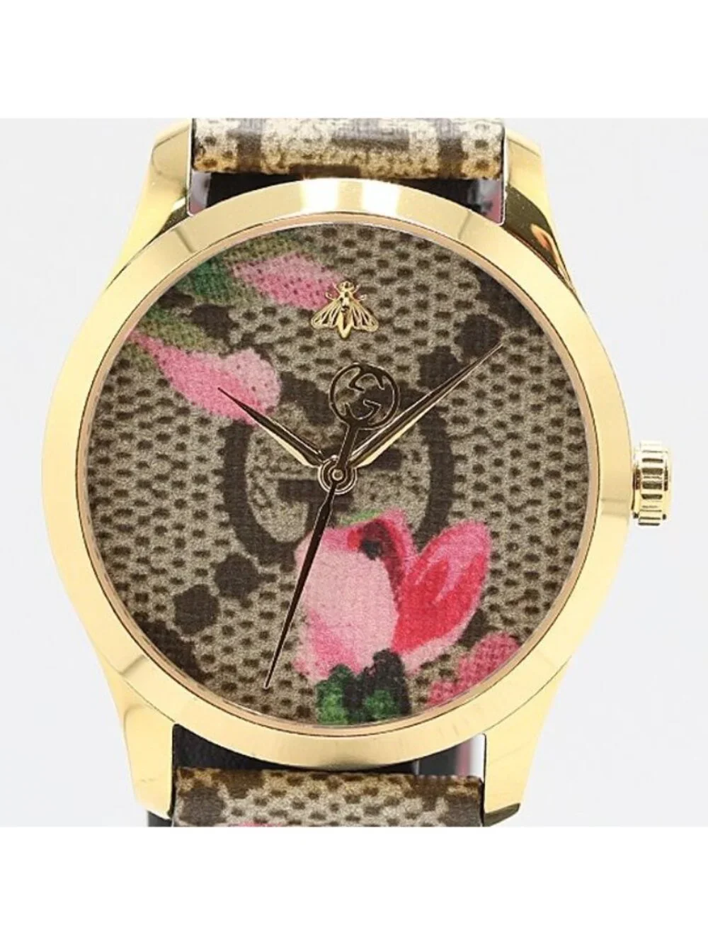 Gucci Timeless 126.4 Quartz GG Logo Multicolor Dial Watch